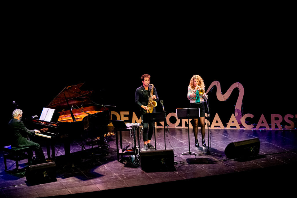 Manel Camp - Minorisa a Carst - JAZZ NADAL - Llibert Fortuny, Mireia Farrés i Manel Camp - Teatre Conservatori, Manresa, 29 de desembre de 2021