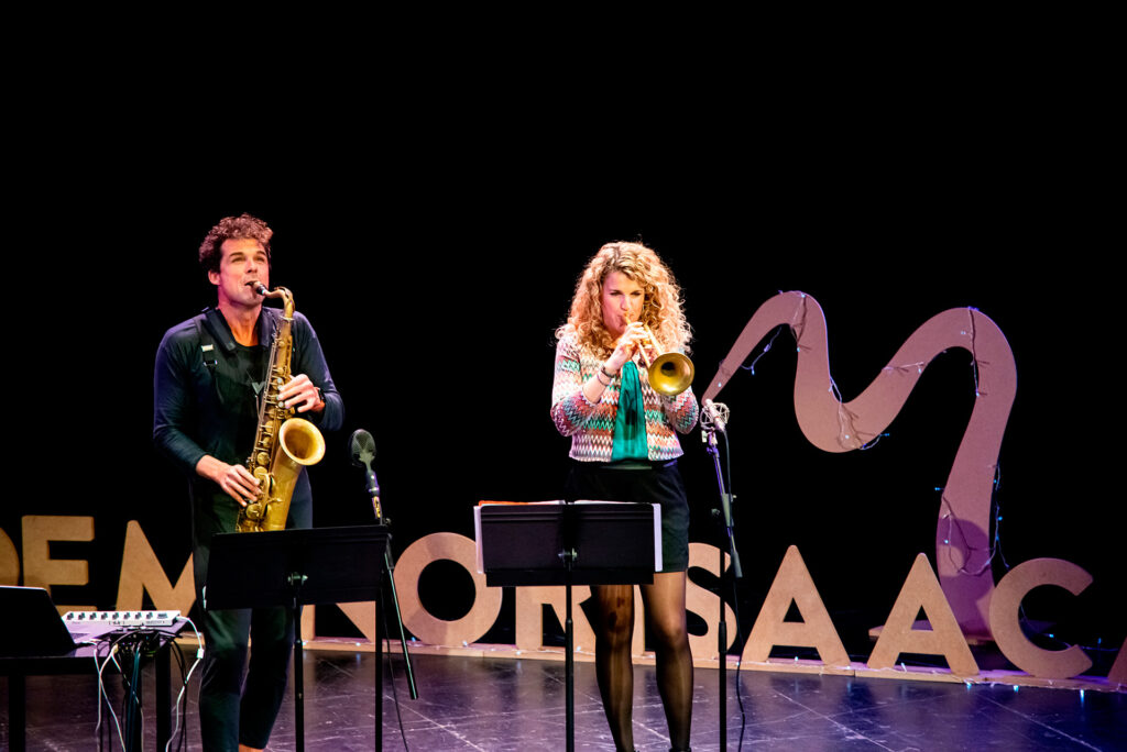 Manel Camp - Minorisa a Carst - JAZZ NADAL - Llibert Fortuny, Mireia Farrés i Manel Camp - Teatre Conservatori, Manresa, 29 de desembre de 2021