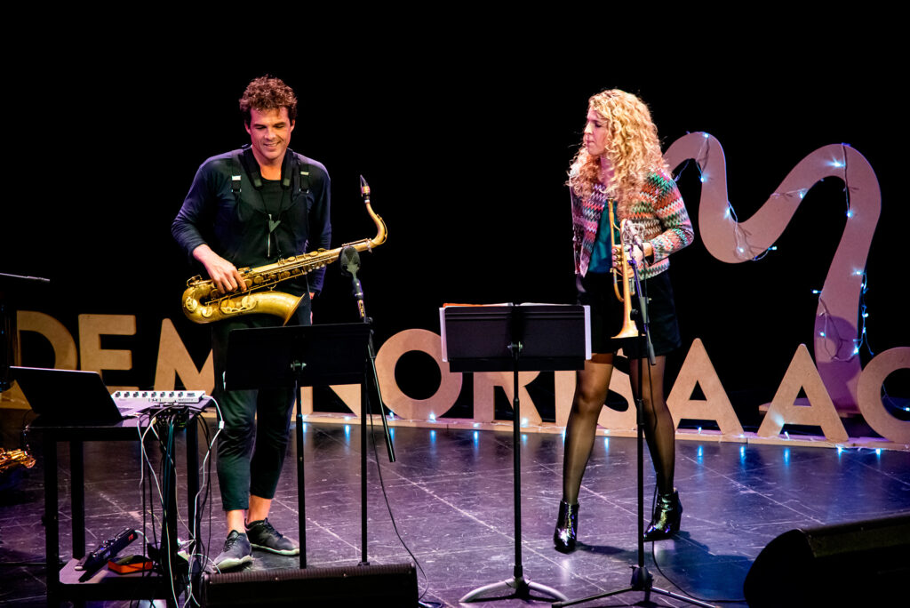 Manel Camp - Minorisa a Carst - JAZZ NADAL - Llibert Fortuny, Mireia Farrés i Manel Camp - Teatre Conservatori, Manresa, 29 de desembre de 2021