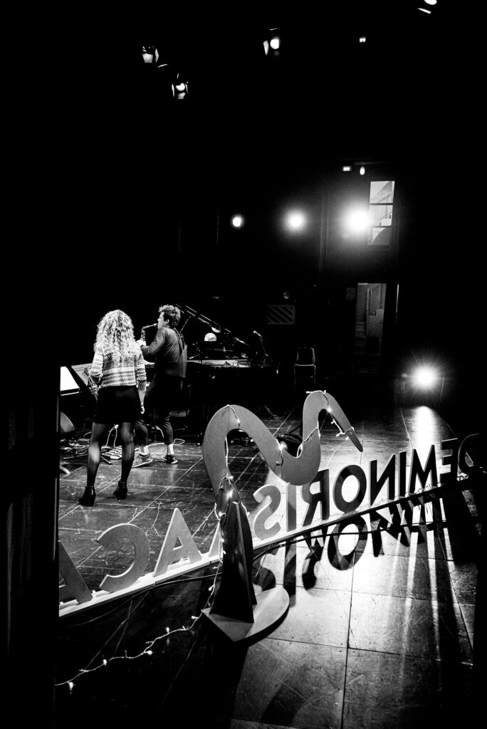 Manel Camp - Minorisa a Carst - JAZZ NADAL - Llibert Fortuny, Mireia Farrés i Manel Camp - Teatre Conservatori, Manresa, 29 de desembre de 2021